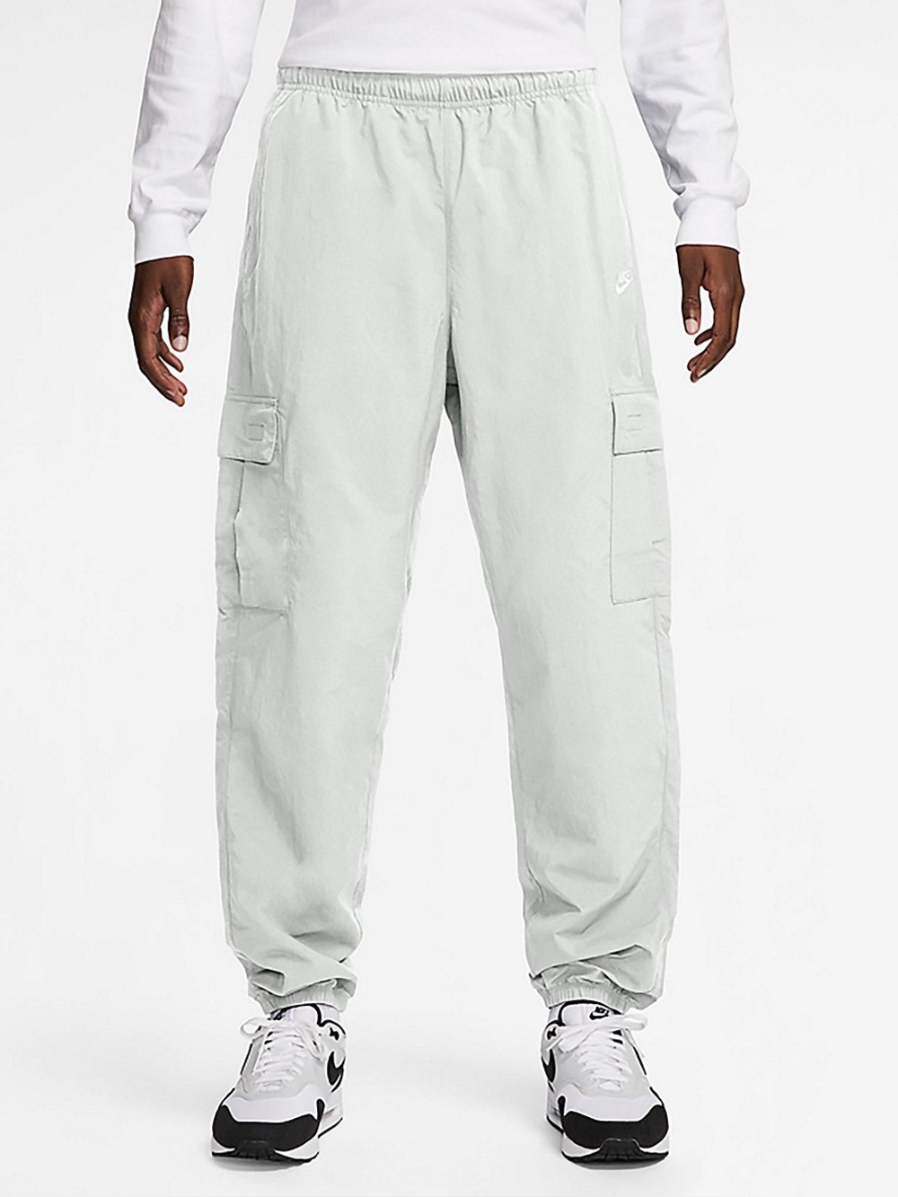 Nike Club Men's Woven Cargo Trousers Photon Dust/White